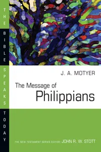 The Message of Philippians_cover