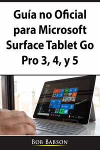 Guía no Oficial para Microsoft Surface Tablet Go Pro 3, 4, y 5_cover