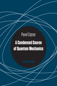 A Condensed Course of Quantum Mechanics_cover