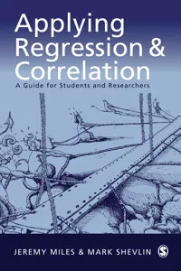 Applying Regression and Correlation_cover