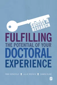 Fulfilling the Potential of Your Doctoral Experience_cover