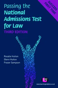 Passing the National Admissions Test for Law_cover