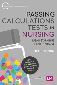 Passing Calculations Tests in Nursing_cover