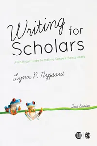 Writing for Scholars_cover