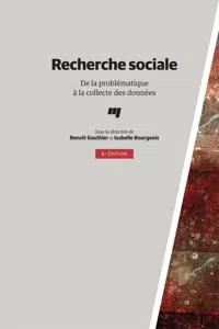 Recherche sociale, 6e édition_cover