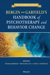 Bergin and Garfield's Handbook of Psychotherapy and Behavior Change_cover