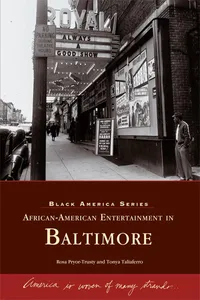 African-American Entertainment in Baltimore_cover