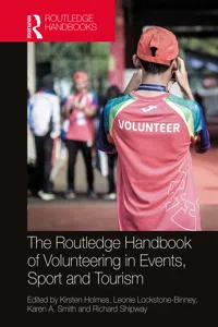 The Routledge Handbook of Volunteering in Events, Sport and Tourism_cover