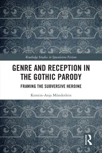 Genre and Reception in the Gothic Parody_cover