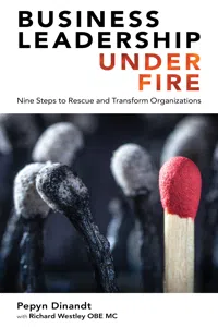 Business Leadership Under Fire: Nine Steps to Rescue and Transform Organizations_cover