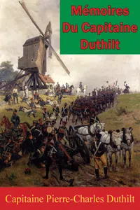 Mémoires Du Capitaine Duthilt_cover