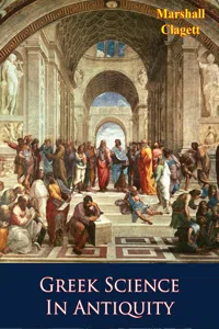 Greek Science In Antiquity_cover
