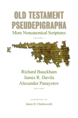 Old Testament Pseudepigrapha, vol. 1
