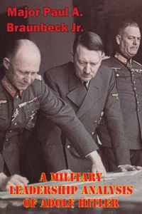 A Military Leadership Analysis Of Adolf Hitler_cover