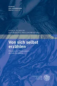 Von sich selbst erzählen_cover