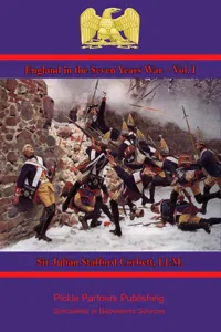 England in the Seven Years War – Vol. I_cover