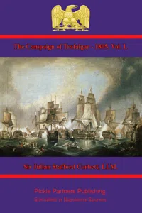 The Campaign of Trafalgar — 1805. Vol. I._cover