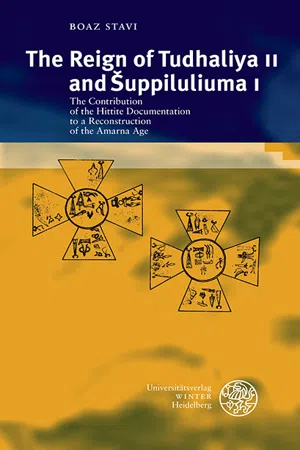 The Reign of Tudhaliya II and Šuppiluliuma I