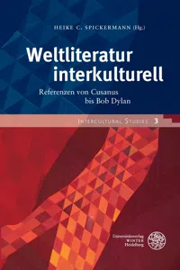 Weltliteratur interkulturell_cover