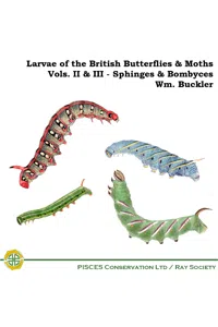 Larvae of the British Butterflies and Moths, Vol. II & III - Sphinges & Bombyces_cover