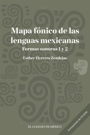 Mapa fónico de las lenguas mexicanas.