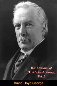 War Memoirs of David Lloyd George, Vol. I_cover
