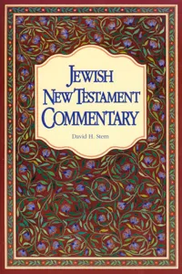 Jewish New Testament Commentary_cover