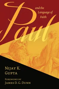 Paul and the Language of Faith_cover