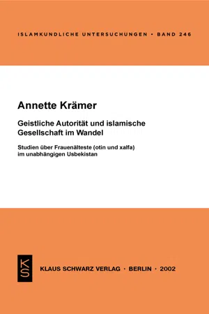 Geistliche Autorität und islamische Gesellschaft im Wandel