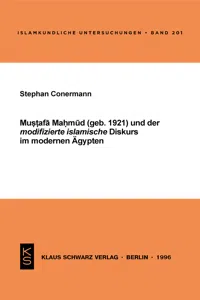 Mustafa Mahmud und der modifizierte islamische Diskurs im modernen Ägypten_cover