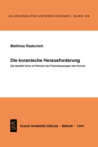 Die koranische Herausforderung_cover