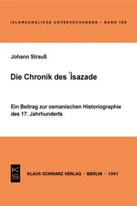 Die Chronik des 'Isazade_cover