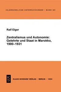 Zentralismus und Autonomie_cover