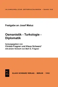 Festgabe an Josef Matuz_cover