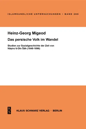 Das persische Volk im Wandel