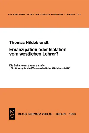 Emanzipation oder Isolation vom westlichen Lehrer?