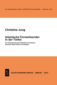 Islamische Fernsehsender in der Türkei_cover