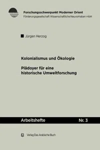 Kolonialismus und Ökologie_cover