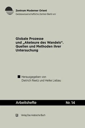 Globale Prozesse und Akteure des Wandels