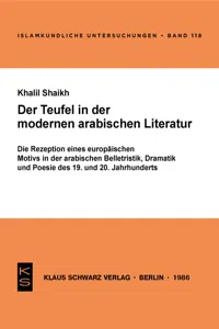 Der Teufel in der modernen arabischen Literatur_cover