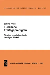 Türkische Freitagspredigten_cover