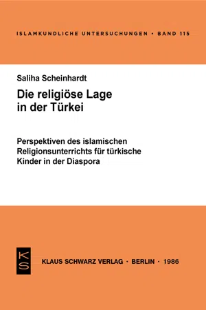 Die religiöse Lage in der Türkei