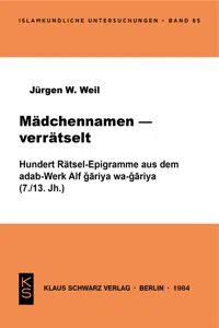 Mädchennamen - verrätselt_cover