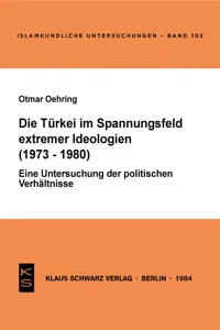 Die Türkei im Spannungsfeld extremer Ideologien_cover