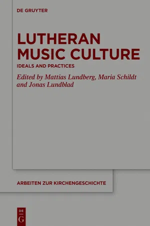 Lutheran Music Culture