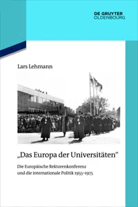 "Das Europa der Universitäten"_cover