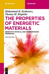 The Properties of Energetic Materials_cover