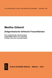 Zeitgenössische türkische Frauenliteratur_cover