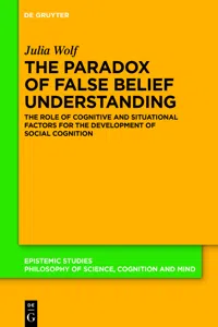 The Paradox of False Belief Understanding_cover