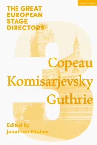 The Great European Stage Directors Volume 3_cover